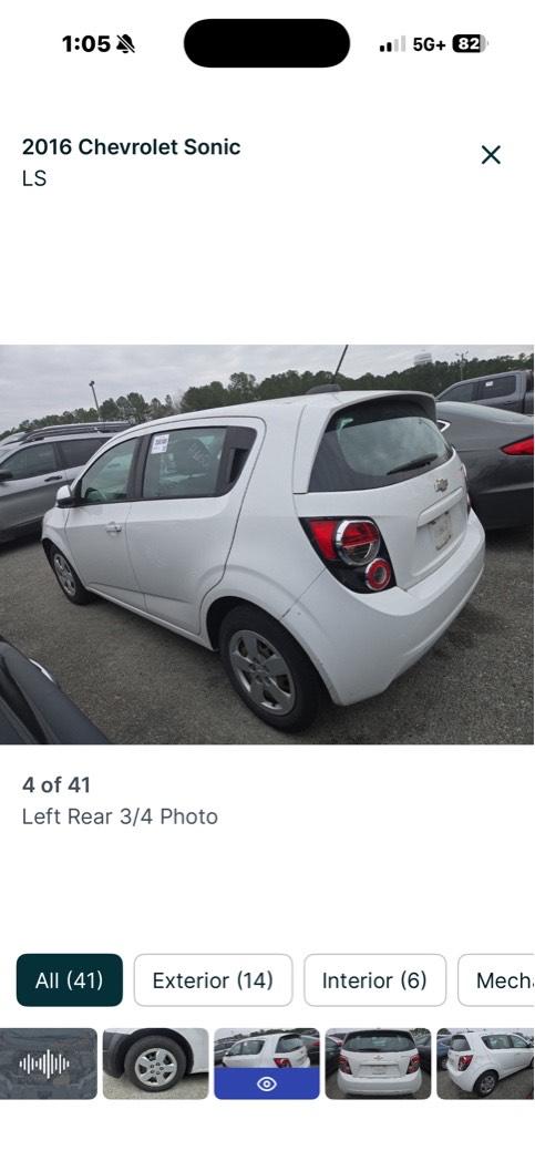 Chevrolet Sonic 2016